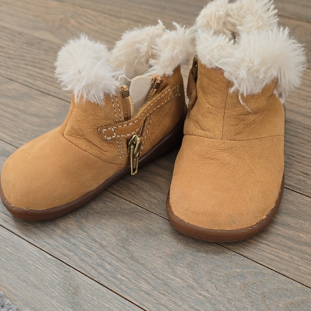 Toddler Timberland faux fur Boots